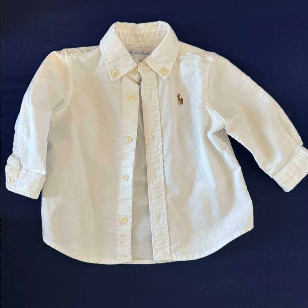 Polo by Ralph Lauren Kids White Button-Down Shirt